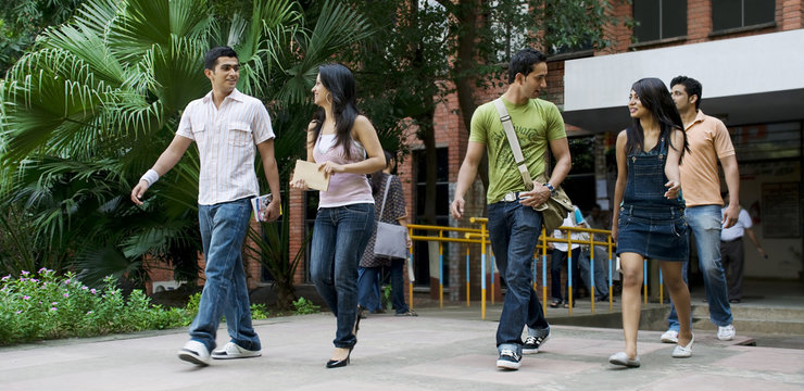 Group Of College Students 