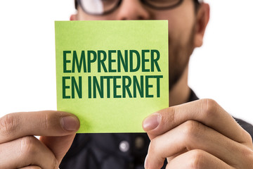 Naklejka na ściany i meble Entrepreneurship in Internet (in Spanish)