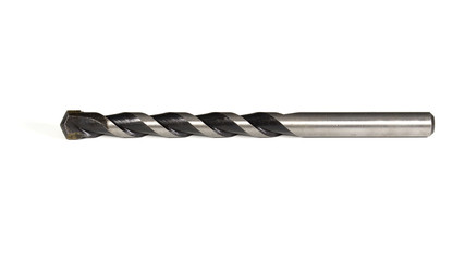 Drill bit isolated on white background