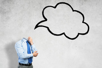 No thoughts in his head