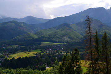 widok na Zakopane z Gubałówki © robert6666