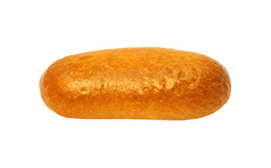 Food, junk-food and unhealthy eating concept - white bread isolated on white background