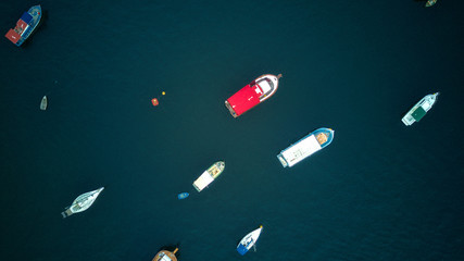 Aerial photo of Boats in Rio De Janeiro
