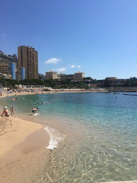 beach from monaco