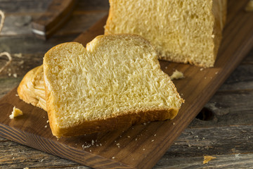 Homemade Sweet Brioche Bread Loaf