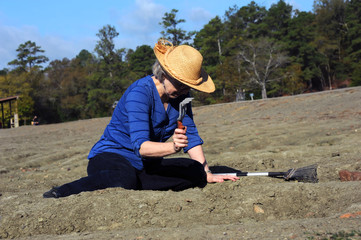 Burrowing in the Dirt for Diamonds