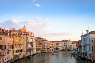 Obraz na płótnie Canvas Venice view at sunrise