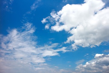 Obraz premium The beautiful sky with cloud