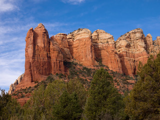 Obraz premium Hiking northern Arizona's red rocks