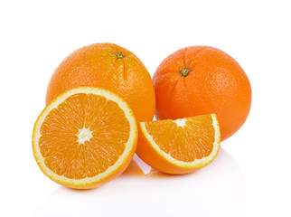 orange isolated on white background