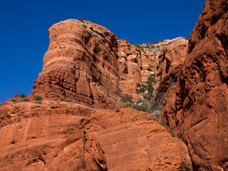 Fototapeta premium Hiking northern Arizona's red rocks