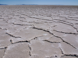 Fototapeta na wymiar Bonneville Salt Flats, Utah