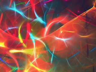 Abstract fractal background