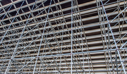 Back side of the stadium seats