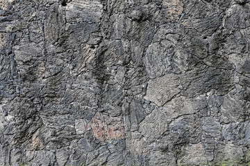 Grey rock wall texture
