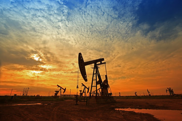 The oil pump, industrial equipment