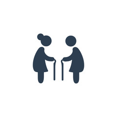 Elderly People Icon