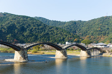 Fototapeta na wymiar Kintai bridge