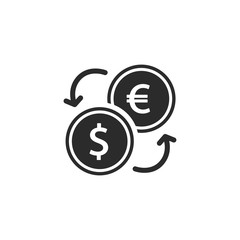 Exchange modern icon