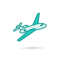 Plane modern icon