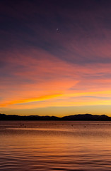 Fall Tahoe Sunset