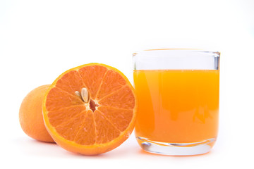  orange isolated on white background