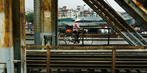 Iron bridge Hanoi