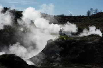 Geothermal volcanic New Zealand at Craters of the Moon