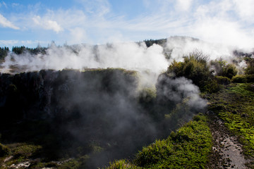 Geothermal volcanic New Zealand at Craters of the Moon