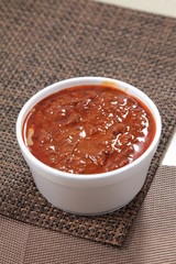 spices and sauce and chili