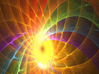 Abstract fractal background