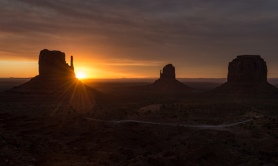Sunrise Monument Valley