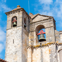 Tomar in Portugal, Convent of Christ, roman monastery, bell tower
