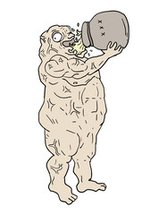 Imaginative creature draw