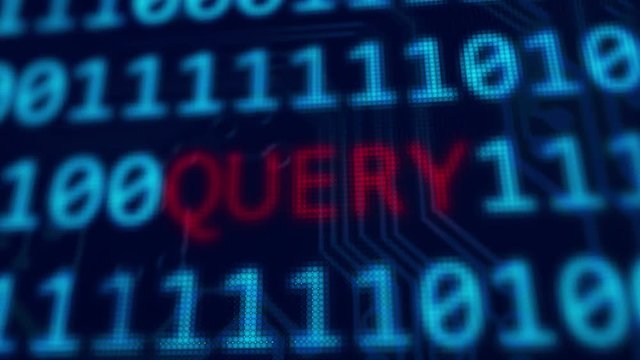 Query word between binary data in 4k