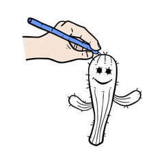 Hand drawing illustration