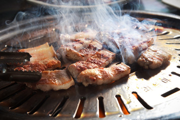barbecued