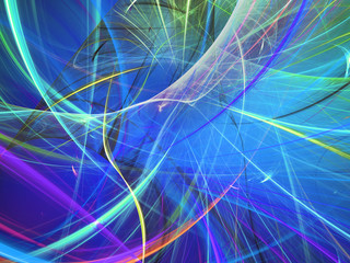 Abstract fractal background