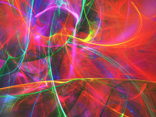 Abstract fractal background