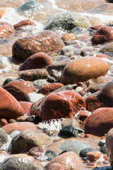 Sand and stone,seaside