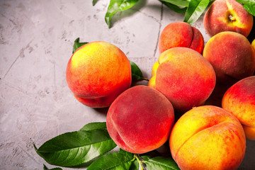 Fresh peaches, Peach fruit background, sweet peaches, group of peaches,sliced peaches, peach slices