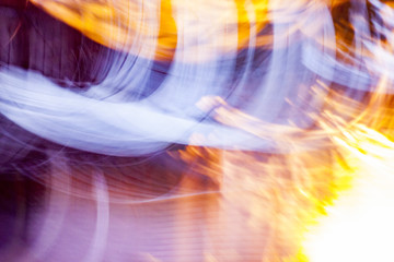 Abstract Lights and Fire