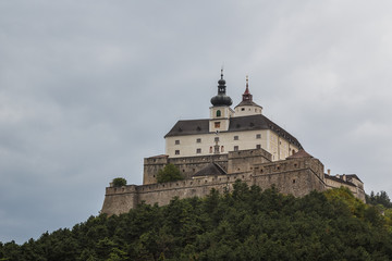 Fototapeta na wymiar Medieval Forchtenstein castle, Austria
