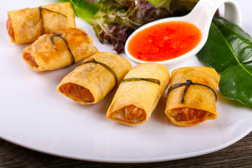 Asian spring roll