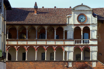 BROLETTO DI PAVIA IN PIAZZA DELLA VITTORIA LOMBARDIA ITALIA ITALY