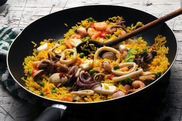 Paella Gastronomía de España 西班牙大鍋飯 Παέγια بايـيا Паэлья Spanische Küche ปาเอยา パエリア פאייה 파에야 Պաելյա Cucina Испанская кухня spagnola Spanish 西班牙飲食 cuisine مطبخ إسباني