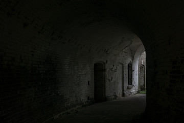 Fototapeta na wymiar old misterious interior, basement