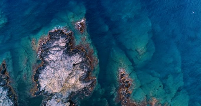 paysage magnifique de calanques en espagne