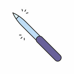 Nail file icon
