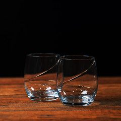  Pouring whiskey into a glass